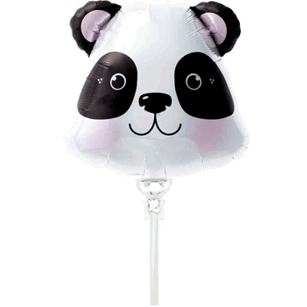 Panda Head 14" Air Filled Foil Balloon