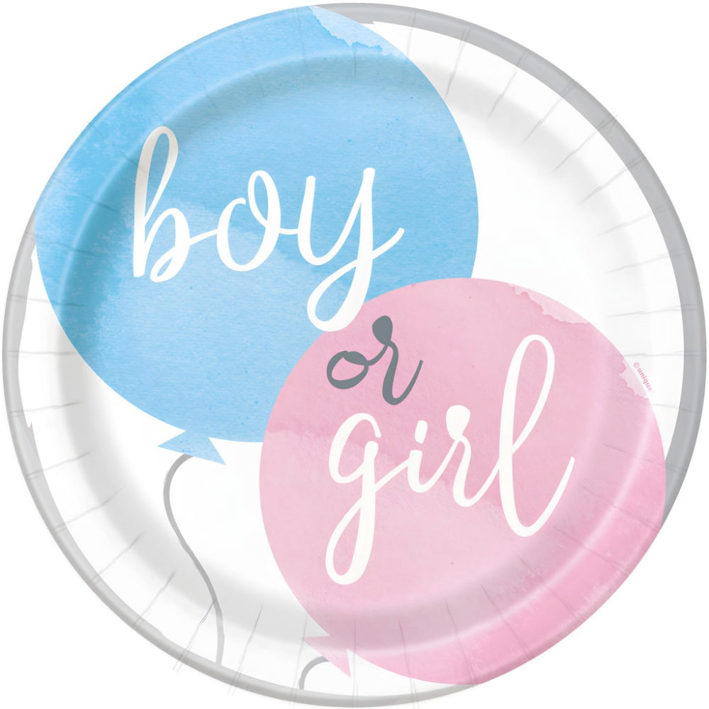 GENDER REVEAL PARTY 18" FOIL BLN PKG