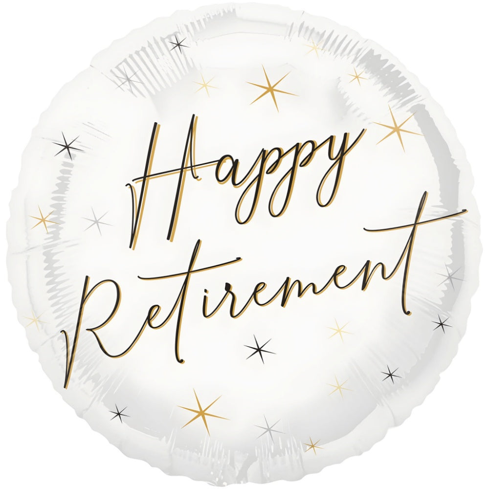 18" PKG HPY RETIREMENT FL BLLN