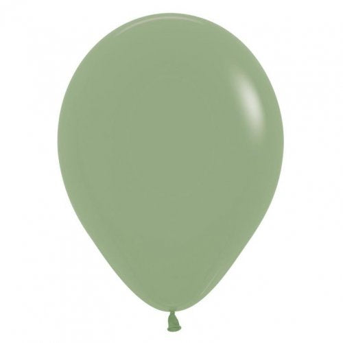 Latex Balloon 12"(30cm) Standard Eucalyptus Pack Of 100