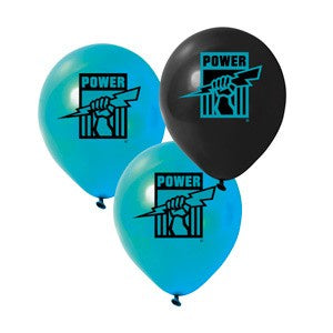 Afl Port Adelaide Team Latex Balloons Pk25