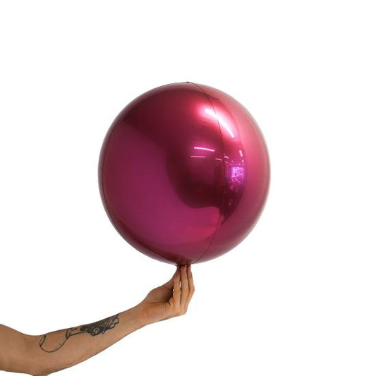 BURGUNDY ORBZ BALLOON