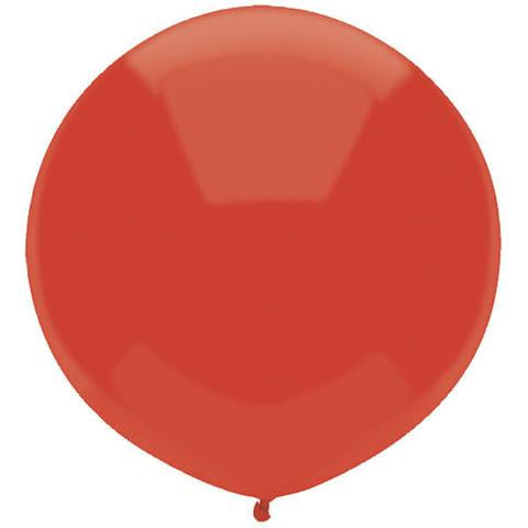 Latex 17"(43cm) Real Red Latex Balloons Pack Of 50