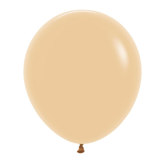 45cm(18") Standard Peach Round Latex Balloon Pack Of 50
