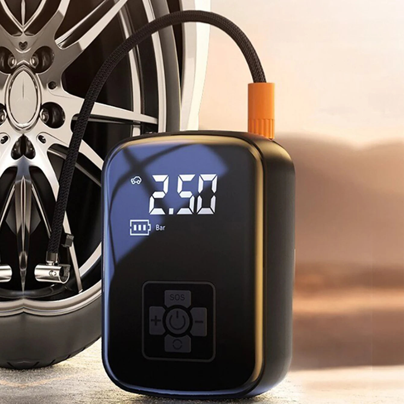 Car Tire Inflator Mini Air Compressor 12V 150PSI Portable Electric Air Pump For Motorcycle Bicycle Tire Air Filling Pump 