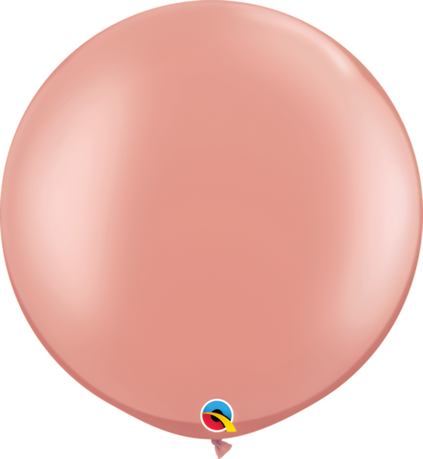 30" Helium Quality Metallic Latex Balloons Rose Gold Balloon Pack Of 2