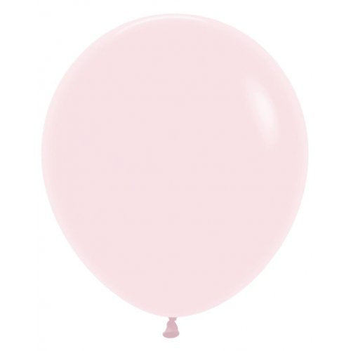 46cm(18") Matte Pastel Pink Pack Of 25