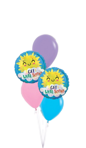 Get Well Balloon Bouquet #106