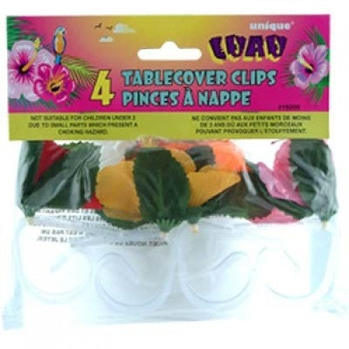 Luau Napkin Rings Pack Of 4
