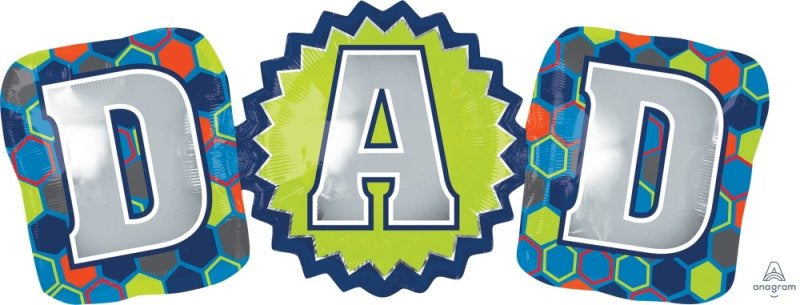 DAD Supershape Foil Balloon 93cm