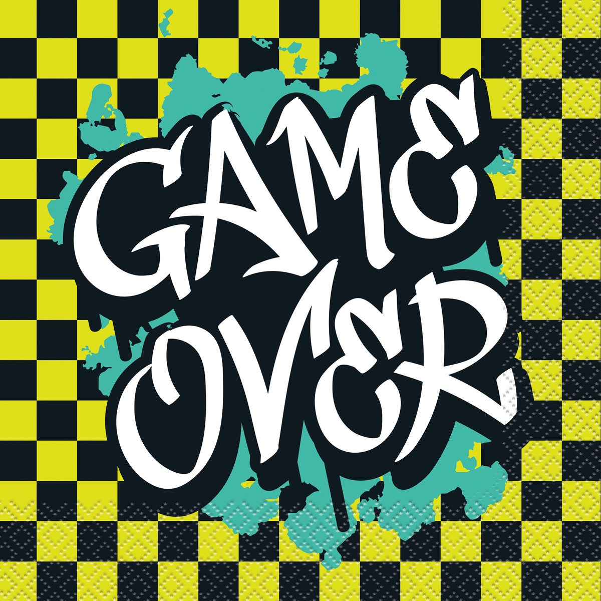 BDAY GAMER LUNCH NAPKINS PACK OF 16