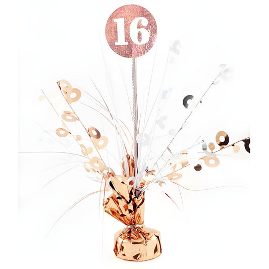 #16 Rose Gold & White Centrepiece Weight 165GM