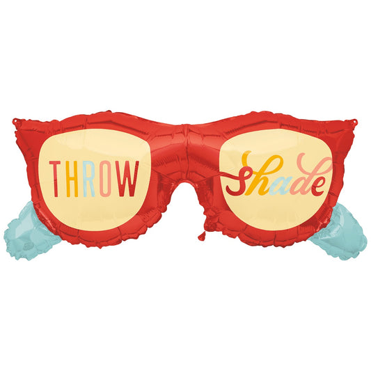 Giant Sunglasses "throw Shade" 91.4cm (36") Foil Balloon