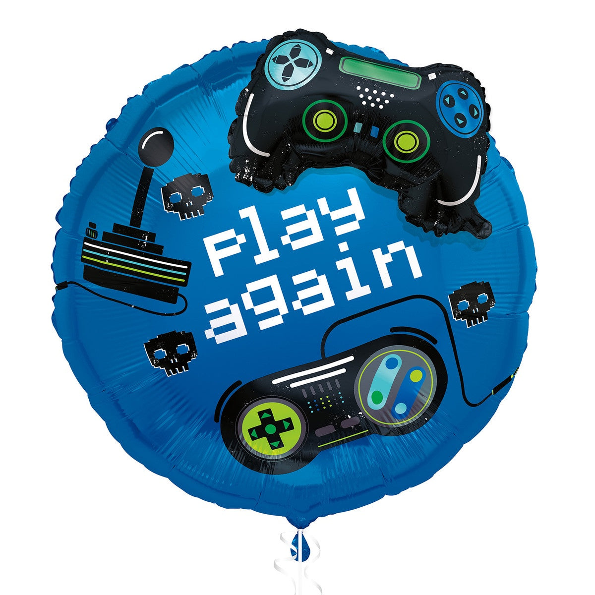 FOIL BALLOON 25" GAMER BALLOON/3D GAMER CTR-PKG