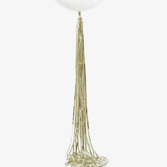 Gold Foil Tassel Balloon Tail 1.82m (6ft)
