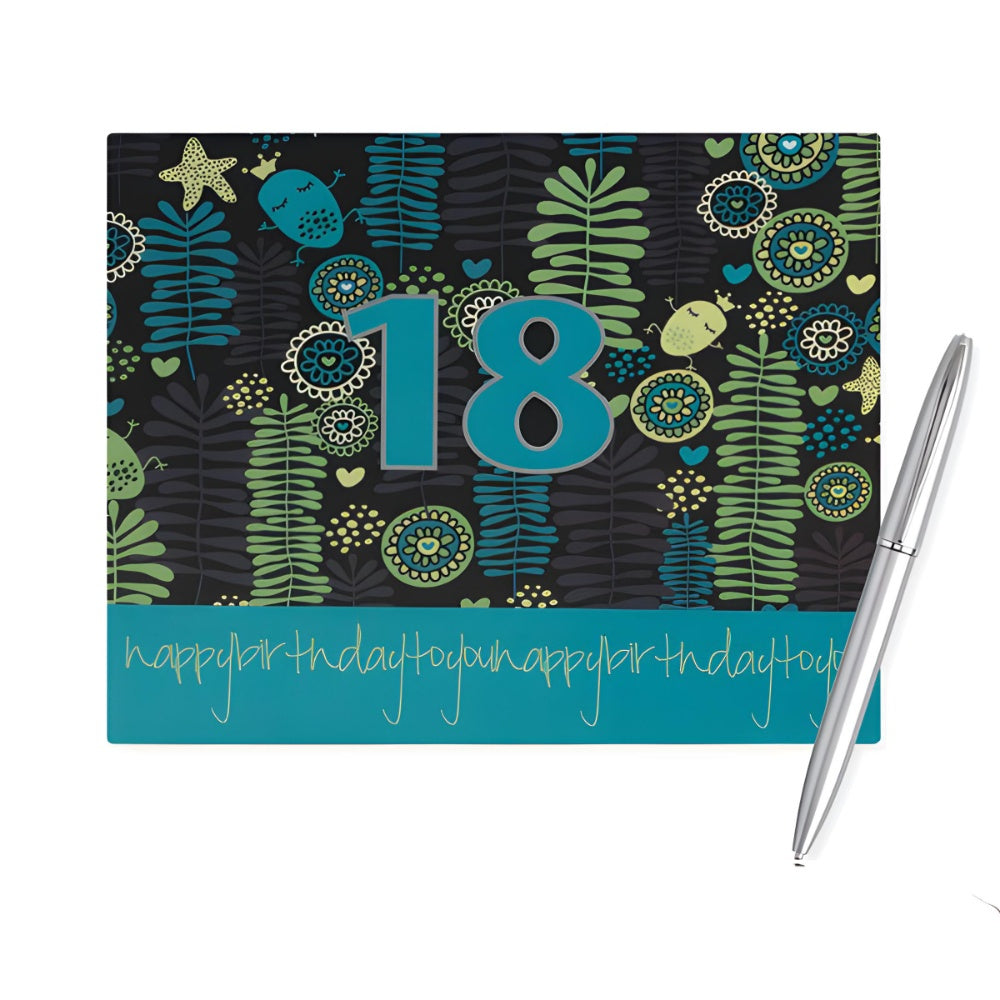 18th Birthday Guest Book Female
