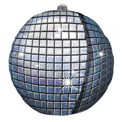Large Foil Supershape Balloon Ultra Shape Disco Ball