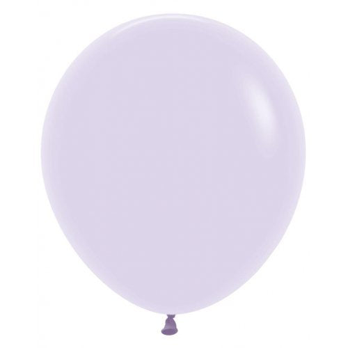 46cm(18") Matte Pastel Lilac Pack Of 25
