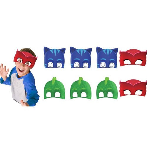 Pj Masks Paper Masks Pack Of 8