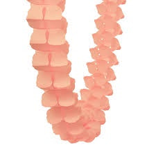 Honeycomb Garland Peach 4m
