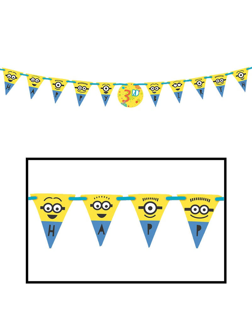 Minions Despicable Me 3 Jumbo Add An Age Banner