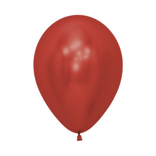 Latex Balloon 11"(28cm) Reflex Red Pack Of 50