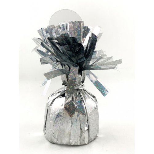 Balloon Weight 165gm Holographic Silver