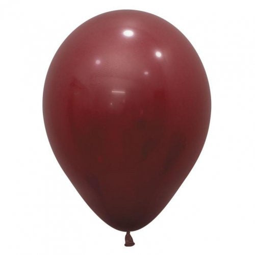Fash Merlot 12cm Sempertex Balloons Bag 100