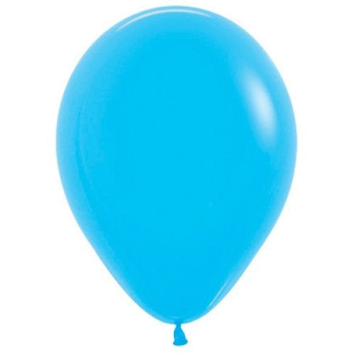 Sempertex Fashion Blue Latex Balloons 12cm 100 Pack