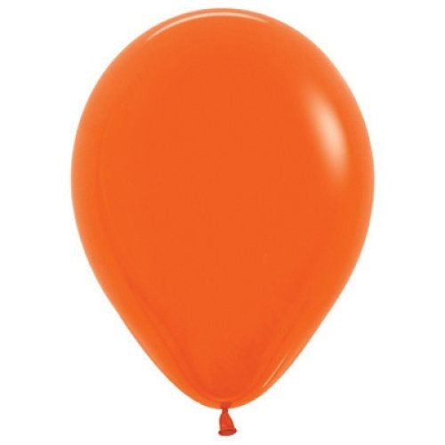 Sempertex Latex Balloons – Fashion Orange 12cm (5") | Bag of 100