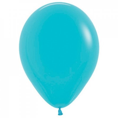 Fashion Latex Balloons Caribbean Blue 30cm Sempertex Balloons Bag 100