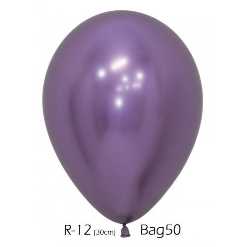 Reflex Violet 30cm Sempertex Balloons Bag 50