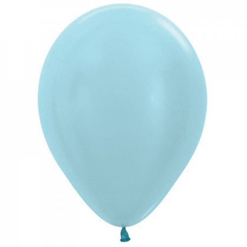 Satin Blue 30cm Sempertex Balloons Bag 100