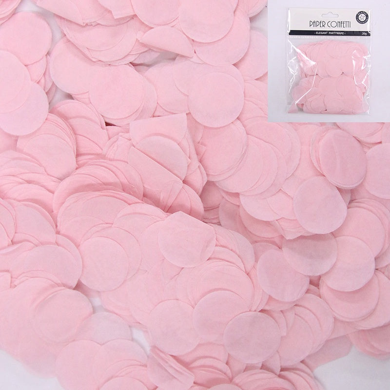 20g 25mm Pink Confetti