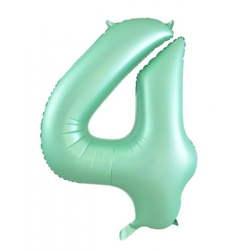 34inch Decrotex Foil Balloon Matt Pastel Mint #4