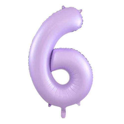 34inch Decrotex Foil Balloon Matt Pastel Lilac #6