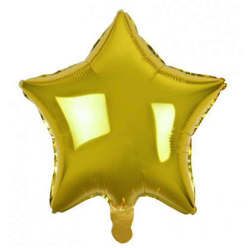18 Inch Decrotex Foil Star Gold