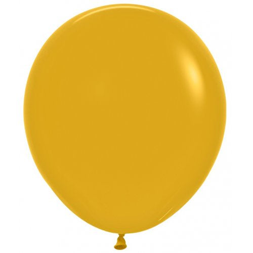 Fashion Mustard 46cm Sempertex Balloons P25