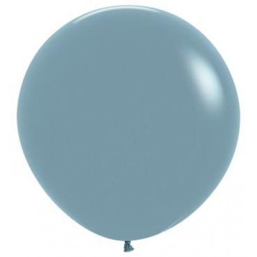 Pastel Dusk Blue 60cm Sempertex Balloons Pack of 3