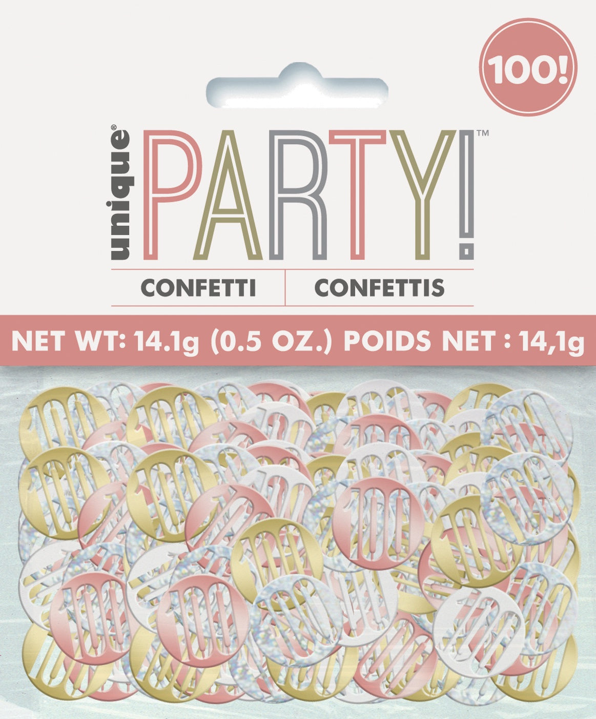 ROSE GOLD CONFETTI 100