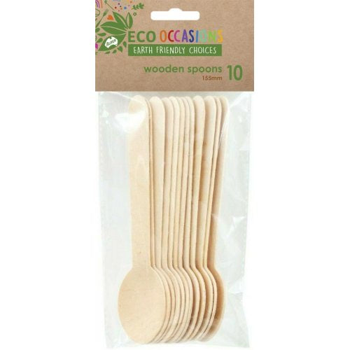 Wooden Spoon Pack Of 10