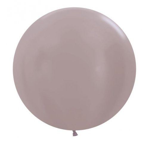 60cm Satin Greige Balloon Pack Of 3