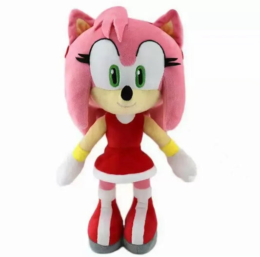 Sonic peluches toy cartoon hedgehog Amy Rose knuckle tail soft stuffed doll child birthday Sonic lovely toys