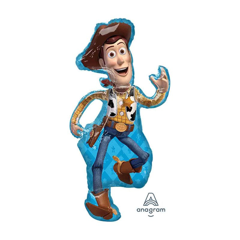 SuperShape Toy Story 4 Woody Foil Balloon – 55cm x 111cm