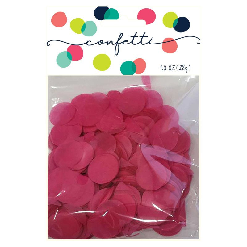 Hot Pink Tissue Paper Confetti 2cm – 28g