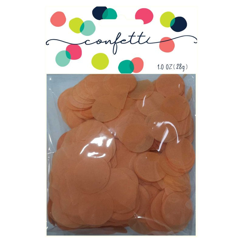 Orange Tissue Paper Confetti 2cm – 28g