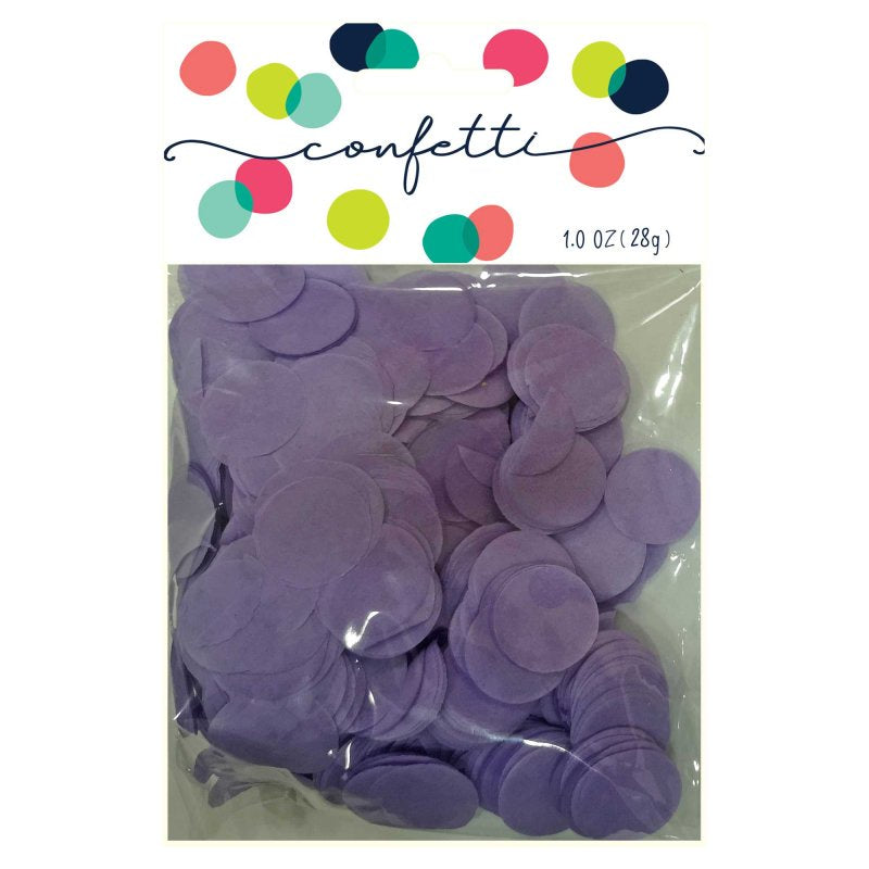 Lavender Tissue Paper Confetti 2cm – 28g