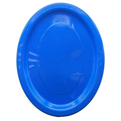 Oval Plates Royal Blue Pack Of 20