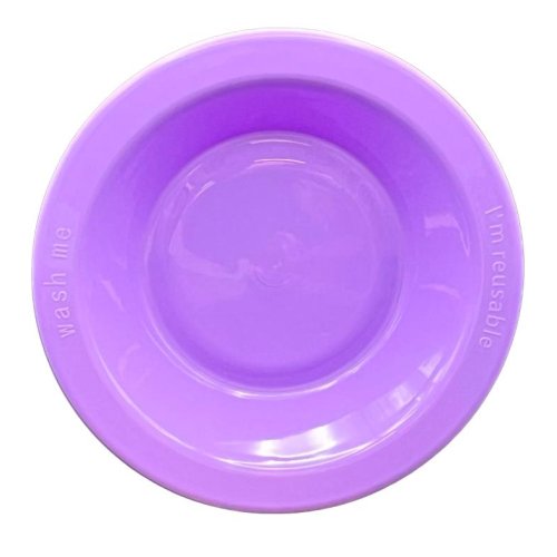 Plastic Bowl Lavender Pack of 20