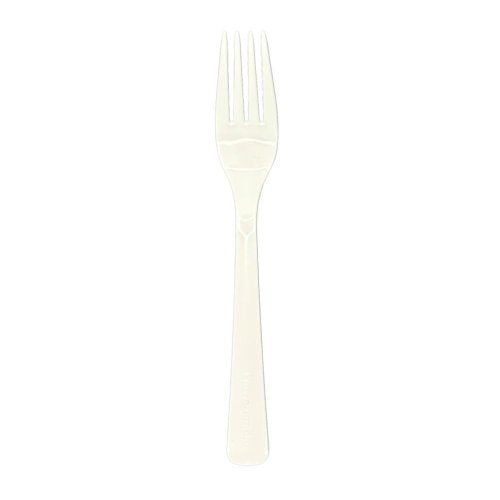 Plastic Forks White Pack of 20